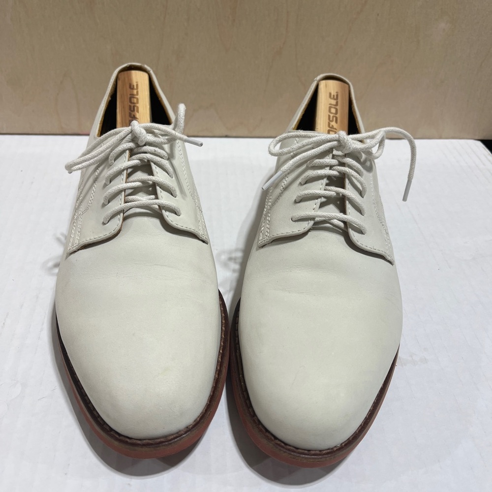Cole Haan White Nubuck Men's Shoes